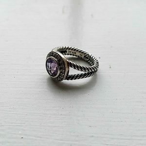 David Yurman Amethyst Albion Ring
